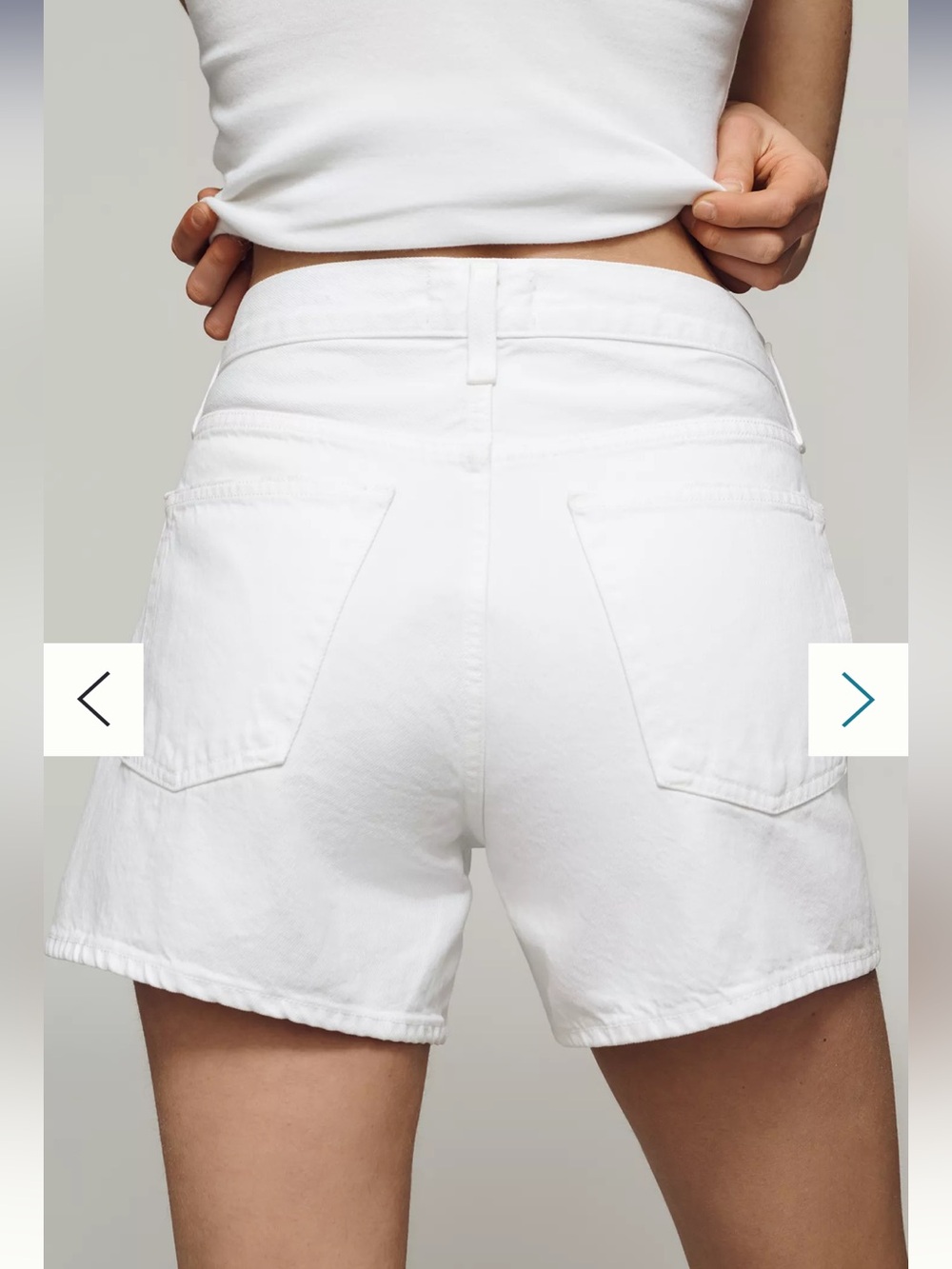 NWT🌷(27) Agolde Parker Denim Long Shorts - Picture 4 of 11